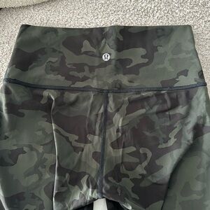 Barely worn camo lulu legging